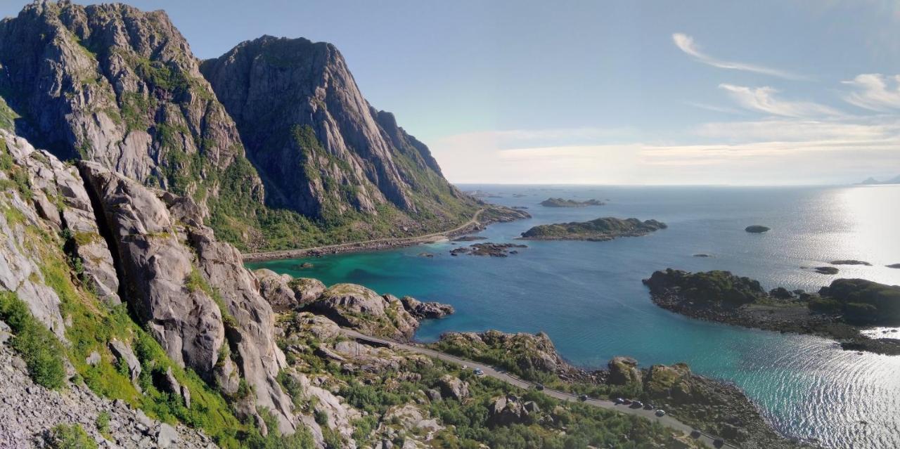 Cozy Cabin In Central Lofoten With Beautiful Ocean View Brenna Exterior foto