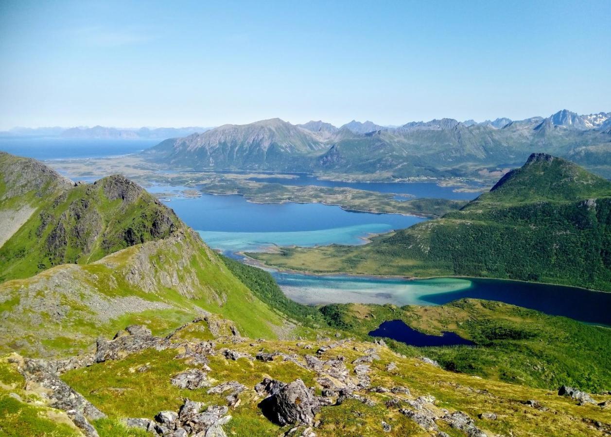 Cozy Cabin In Central Lofoten With Beautiful Ocean View Brenna Exterior foto